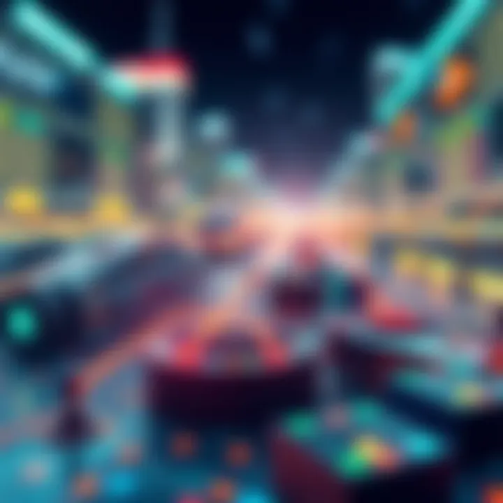 Conceptual image reflecting future trends in digital assets