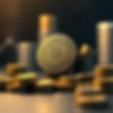 Concept of asset management in crypto