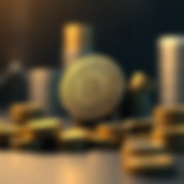 Concept of asset management in crypto