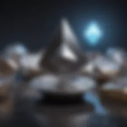 Visual representation of Ethereum's transition from PoW to PoS
