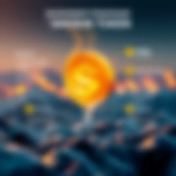 Infographic illustrating investment strategies for Smokin Token