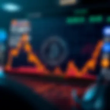 Graph showcasing market dynamics of Smokin Token