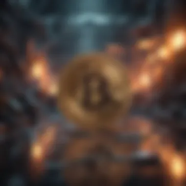 Bitcoin Mining Dynamics Visualization of the bitcoin mining process