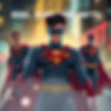 An infographic illustrating the rise of NFT sales within superhero-themed collections.