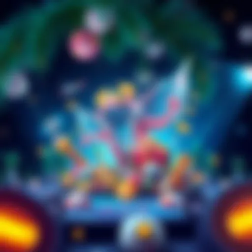 Understanding the Value of Digital Art A vibrant digital piece illustrating the concept of NFTs