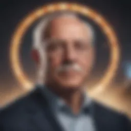 Portrait of Gerald Cotton reflecting on his achievements in the cryptocurrency world