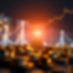 Conceptual representation of basis points in finance