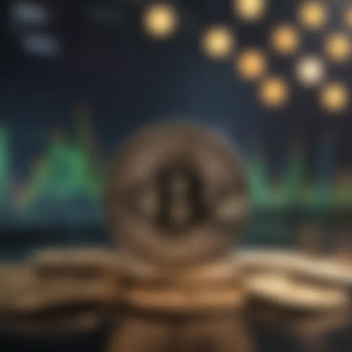 Visual representation of investment strategies in cryptocurrency