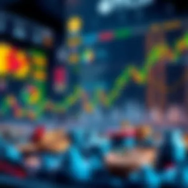 Visual illustration of diverse trading strategies in crypto