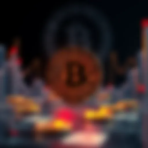 Cryptocurrency Verification Concept A conceptual representation of cryptocurrency verification