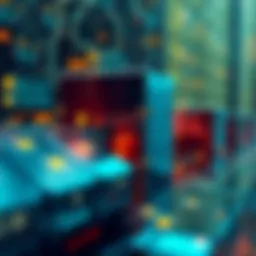 Conceptual representation of giga blocks in blockchain