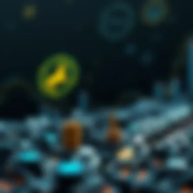 Visual representation of tactical strategies in pump and dump schemes