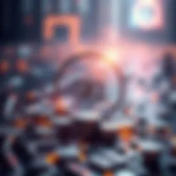Visual representation of SKL Token's role in blockchain technology