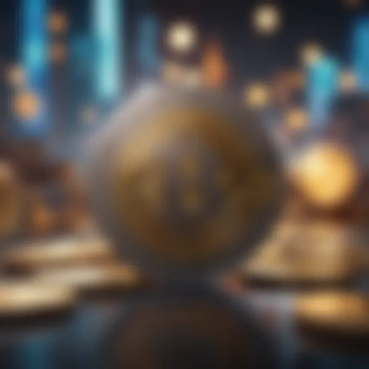 Infographic highlighting advantages of Coin Factory app