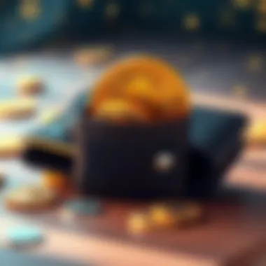 Illustration of different types of cryptocurrency wallets