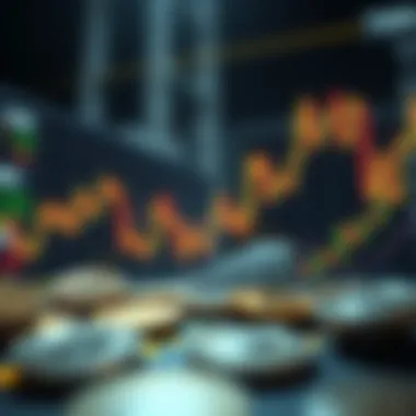 Cryptocurrency Market Dynamics Visual representation of cryptocurrency market dynamics