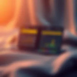 Visual representation of a warm wallet interface showcasing user-friendly navigation.